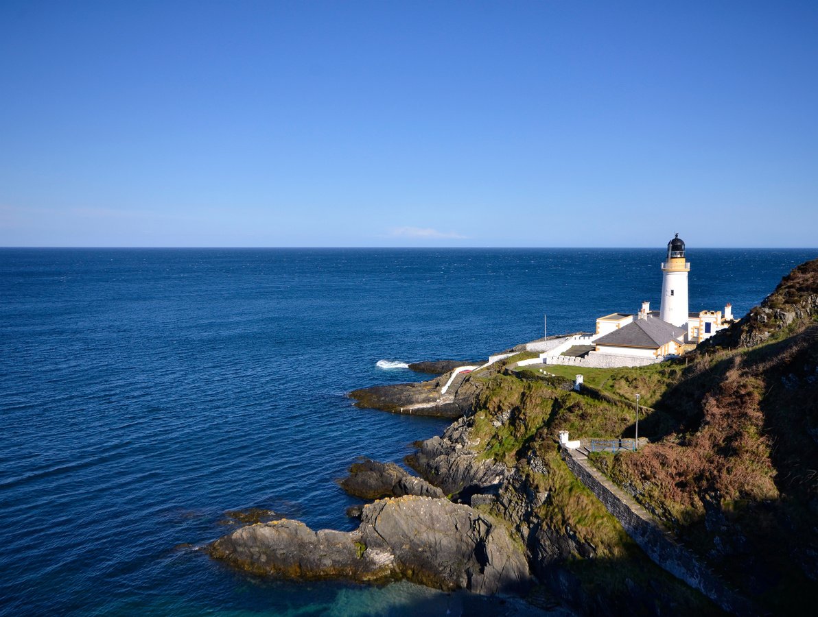 Douglas Lighthouse on the Isle of Man